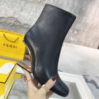 Fendi First Ankle Boots Women Leather Black