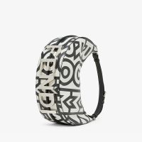 Fendi Small Fendigraphy Hobo Bag Fendi Roma Capsule Leather Black/White