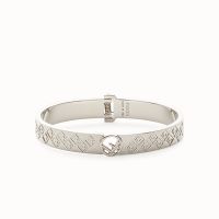 F is Fendi Ragid Bracelet Metal Palladium