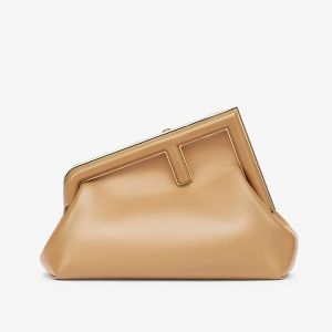 Fendi Small First Bag Nappa Leather Beige